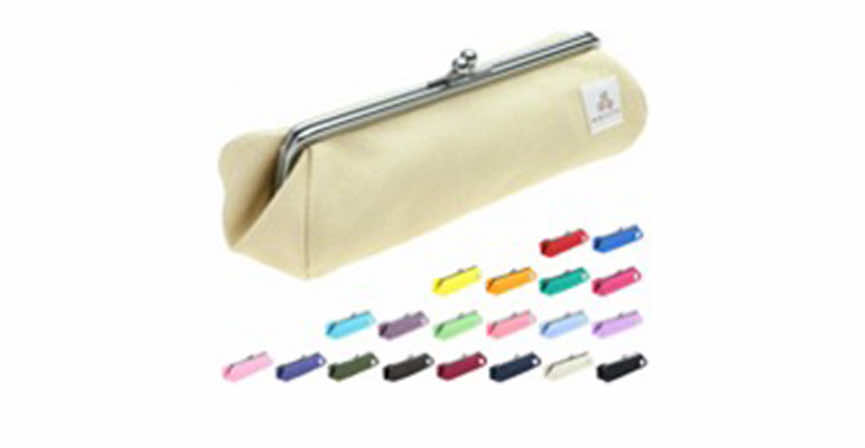 watona 帆布がま口 ペンケース